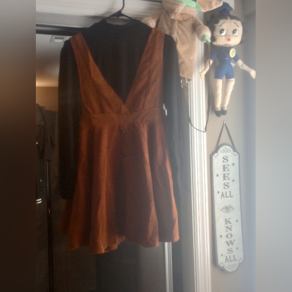 Dresses & Skirts - Overall Dress and Crop Top